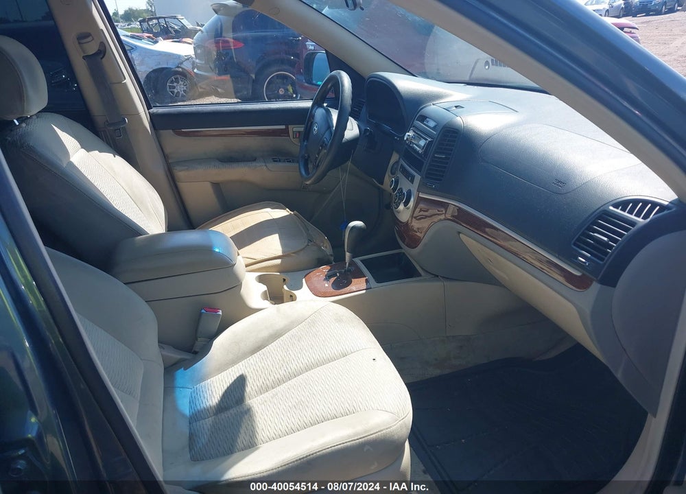 2008 HYUNDAI SANTA FE GLS VIN: 5NMSG13D18H172638