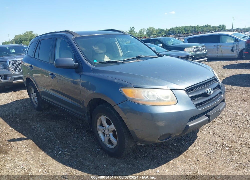 2008 HYUNDAI SANTA FE GLS VIN: 5NMSG13D18H172638