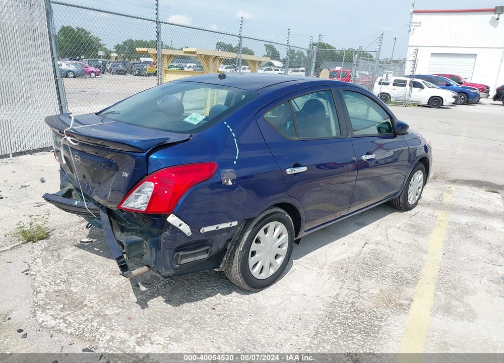 2019 NISSAN VERSA 1.6 SV VIN: 3N1CN7AP7KL815162