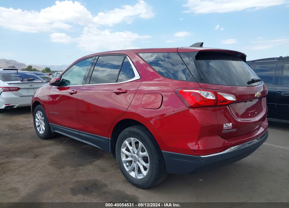 2020 CHEVROLET EQUINOX FWD LT 1.5L TURBO VIN: 3GNAXKEV9LS613562