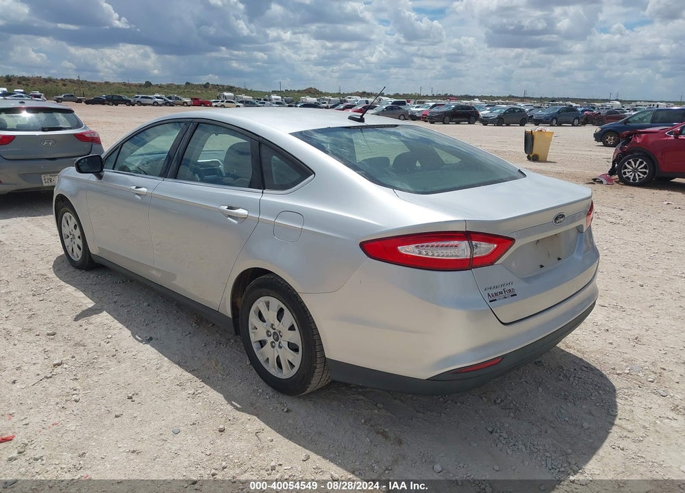 2014 FORD FUSION S VIN: 3FA6P0G7XER355411