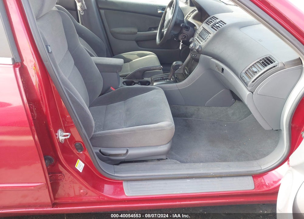 2007 HONDA ACCORD 2.4 SE VIN: 1HGCM56377A032885