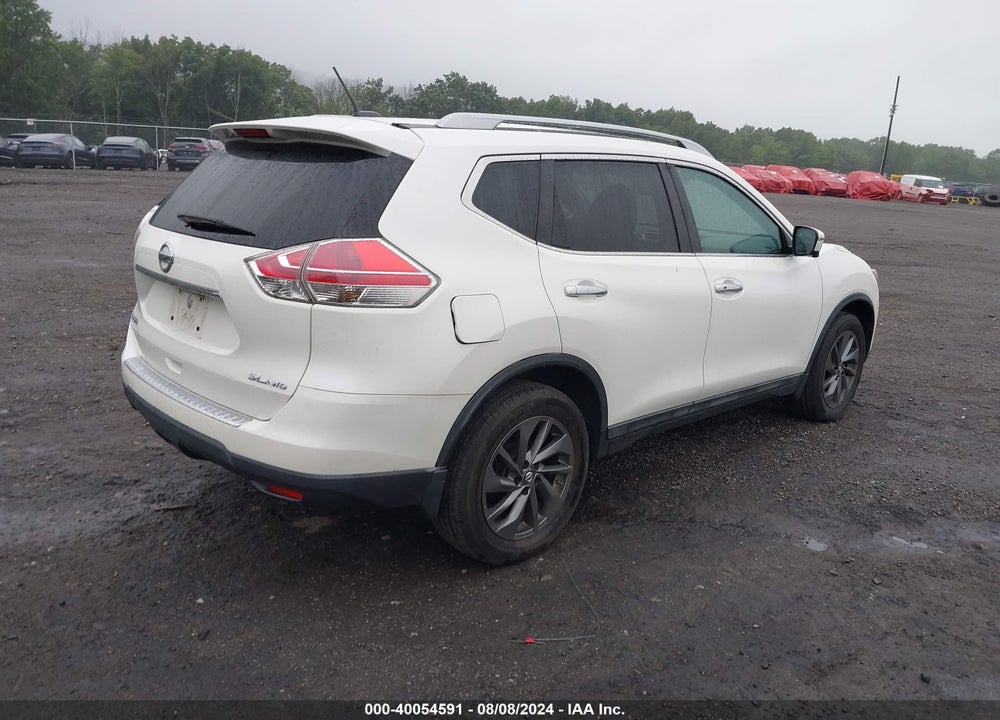 2016 NISSAN ROGUE SL VIN: 5N1AT2MV2GC787597
