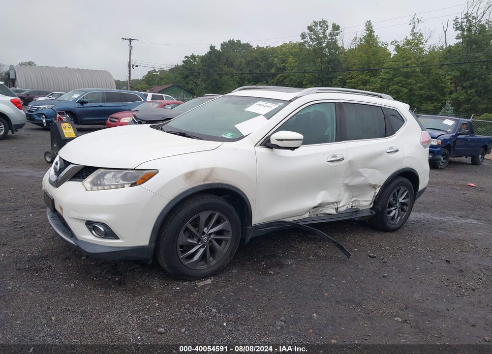 2016 NISSAN ROGUE SL VIN: 5N1AT2MV2GC787597