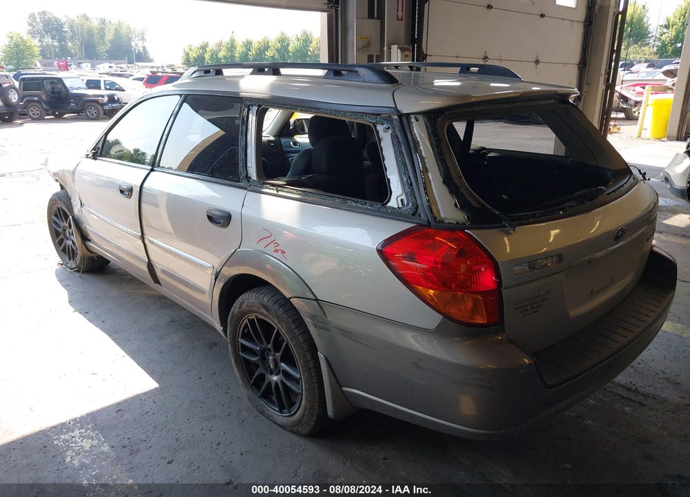 2006 SUBARU OUTBACK 2.5I VIN: 4S4BP61C767310075