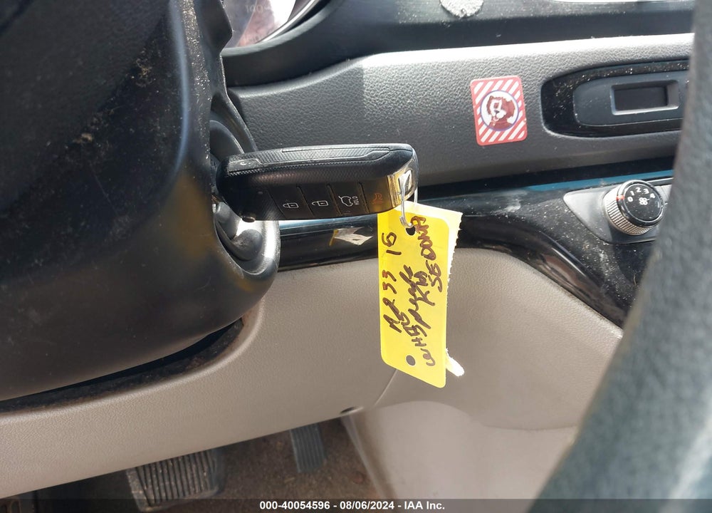 2015 KIA SEDONA L VIN: KNDMA5C13F6081260