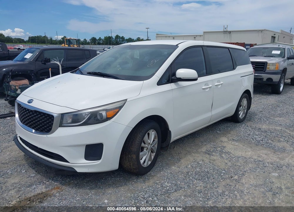 2015 KIA SEDONA L VIN: KNDMA5C13F6081260