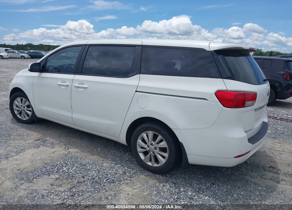2015 KIA SEDONA L VIN: KNDMA5C13F6081260