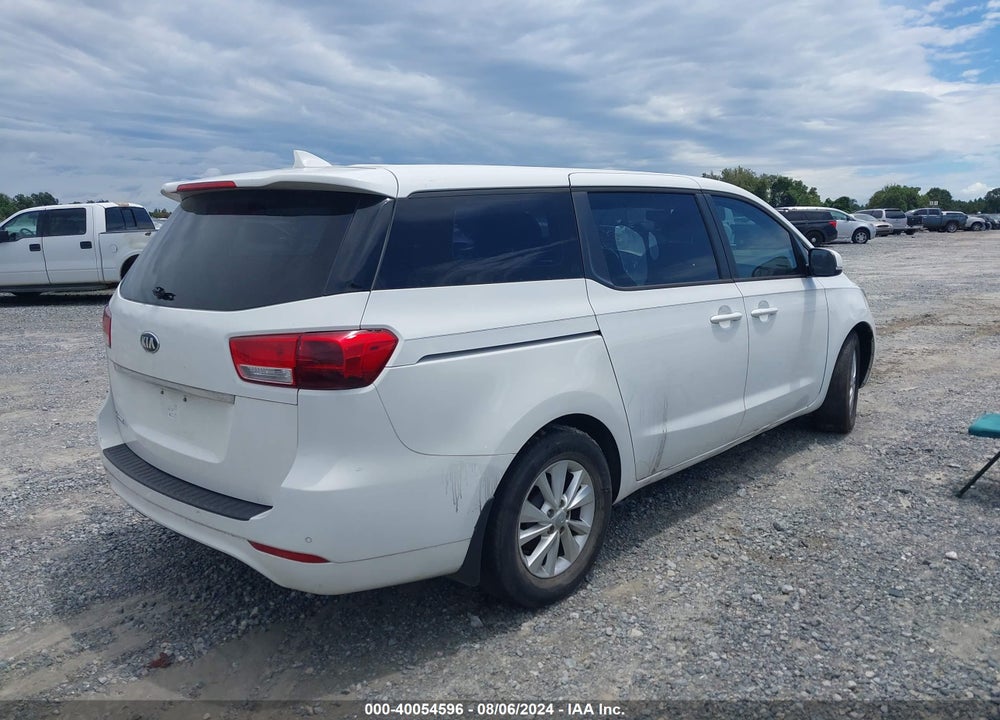 2015 KIA SEDONA L VIN: KNDMA5C13F6081260