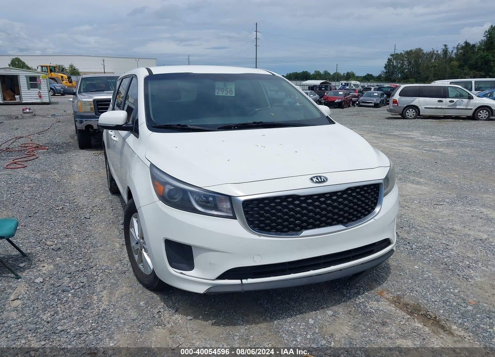2015 KIA SEDONA L VIN: KNDMA5C13F6081260