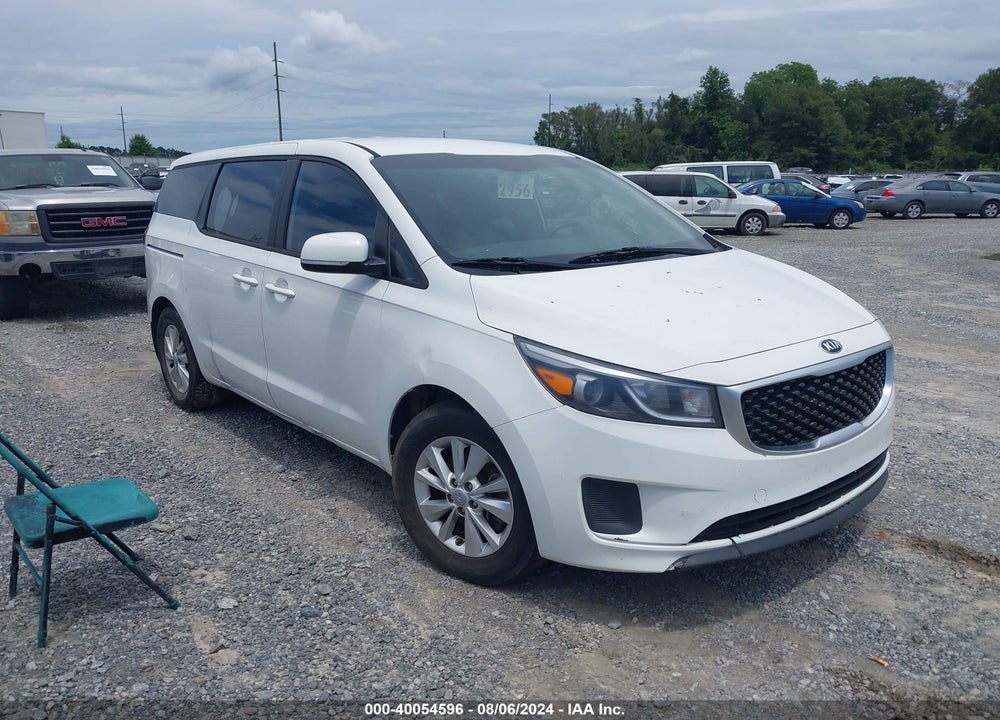 2015 KIA SEDONA L VIN: KNDMA5C13F6081260