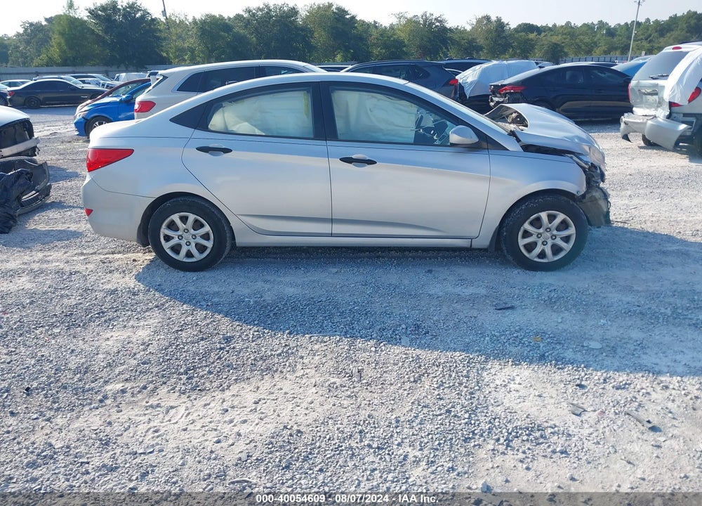 2012 HYUNDAI ACCENT GLS VIN: KMHCT4AEXCU096654