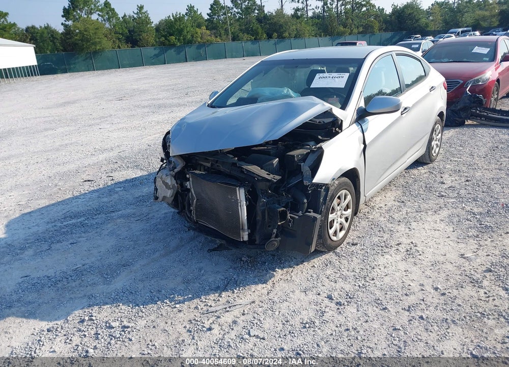 2012 HYUNDAI ACCENT GLS VIN: KMHCT4AEXCU096654