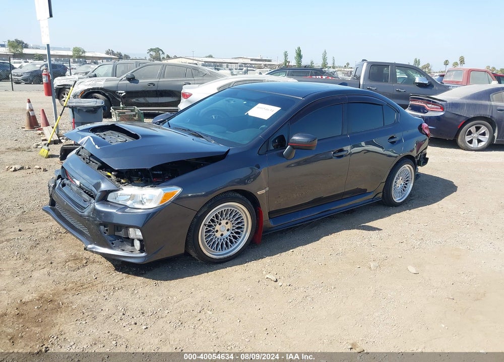 2015 SUBARU WRX PREMIUM VIN: JF1VA1D61F9832285