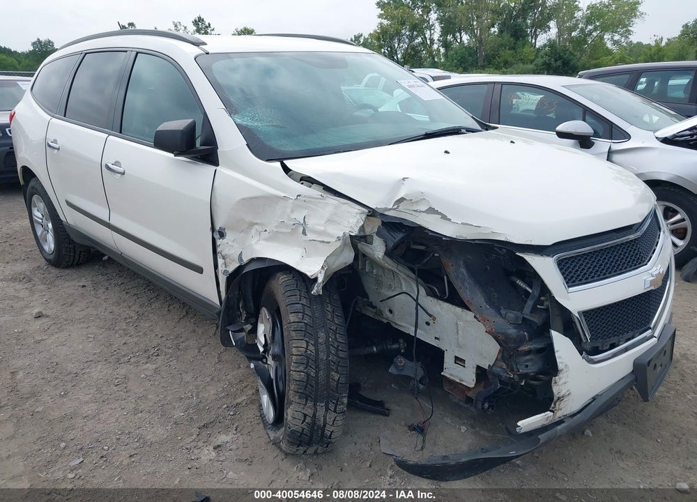 2012 CHEVROLET TRAVERSE LS VIN: 1GNKVFED9CJ227914