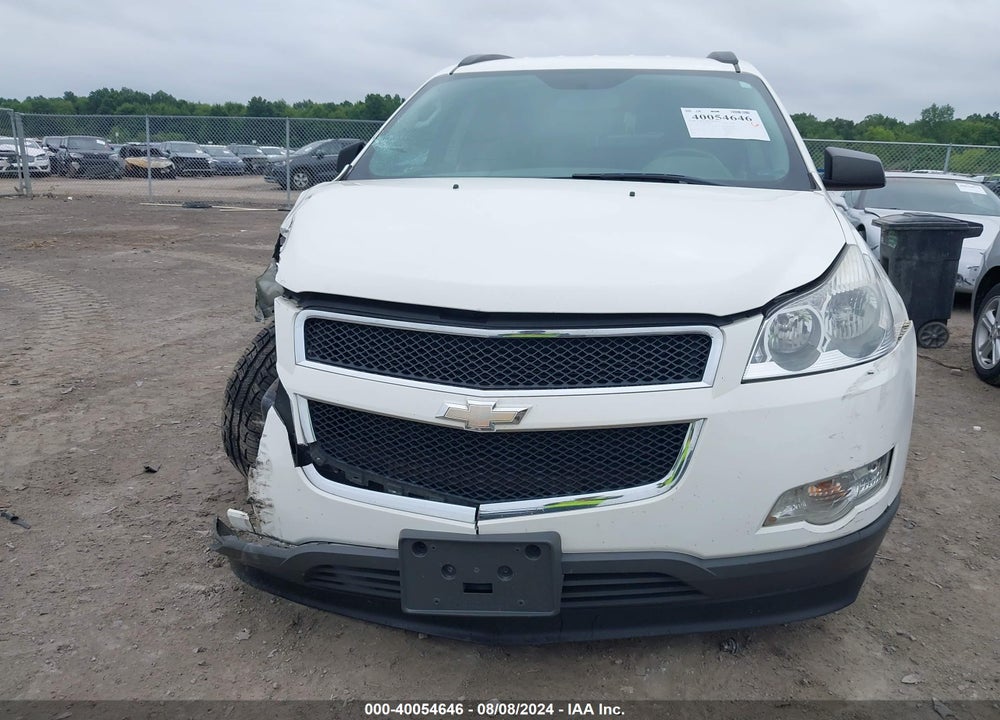 2012 CHEVROLET TRAVERSE LS VIN: 1GNKVFED9CJ227914