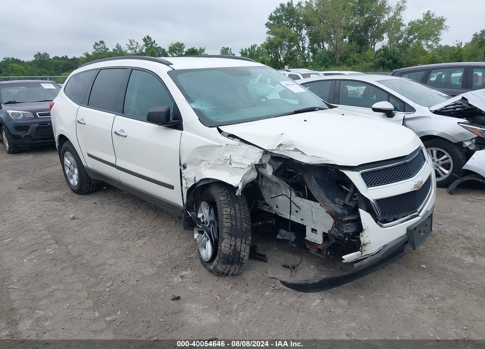 2012 CHEVROLET TRAVERSE LS VIN: 1GNKVFED9CJ227914