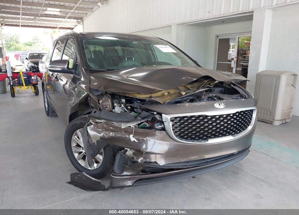 2015 KIA SEDONA LX VIN: KNDMB5C16F6037217
