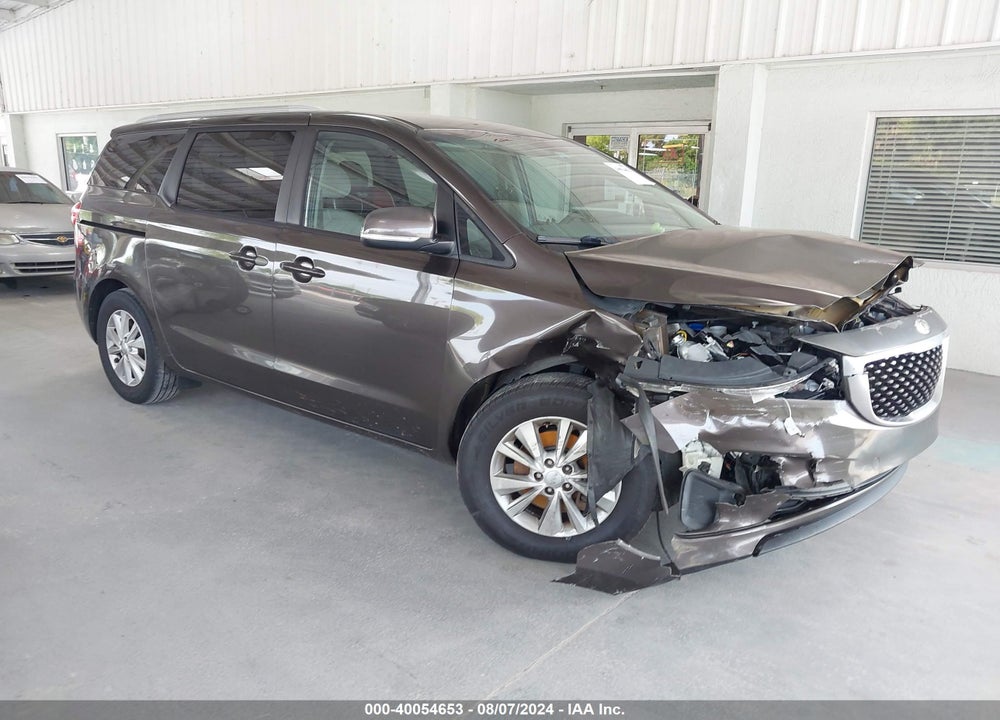 2015 KIA SEDONA LX VIN: KNDMB5C16F6037217
