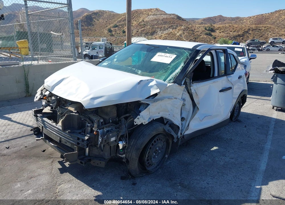 2022 NISSAN KICKS S XTRONIC CVT VIN: 3N1CP5BVXNL498798