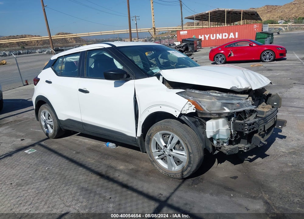 2022 NISSAN KICKS S XTRONIC CVT VIN: 3N1CP5BVXNL498798