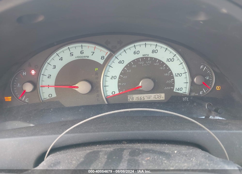 2008 TOYOTA CAMRY SE VIN: 4T1BE46K28U787057