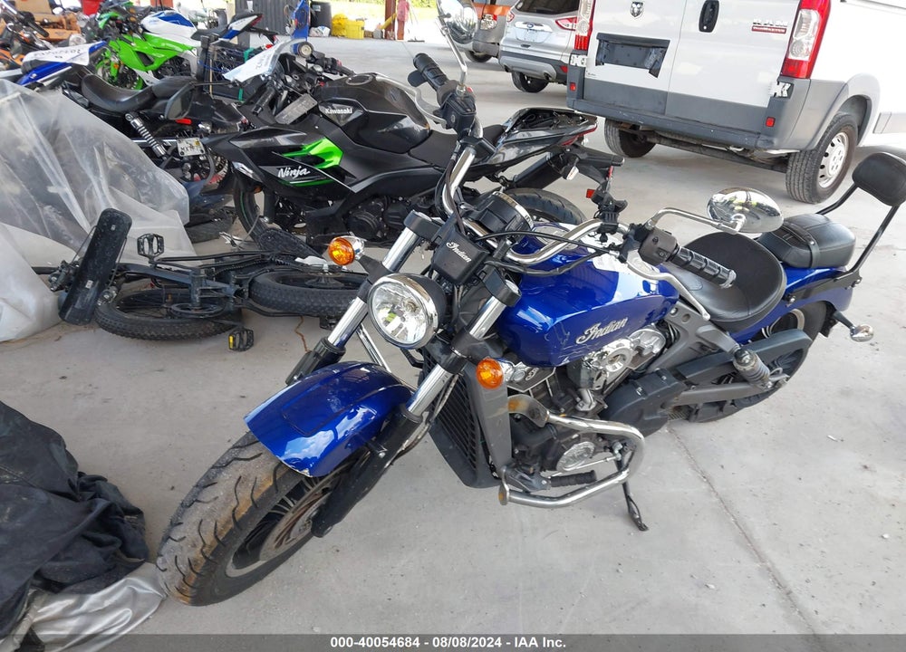 2017 INDIAN MOTORCYCLE CO. SCOUT ABS VIN: 56KMSA009H3122054
