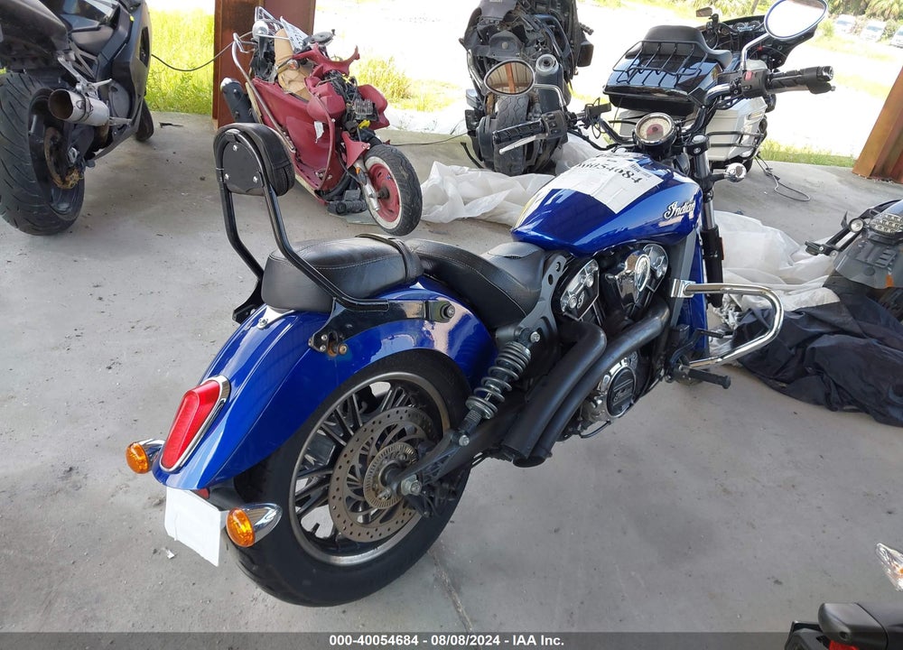 2017 INDIAN MOTORCYCLE CO. SCOUT ABS VIN: 56KMSA009H3122054