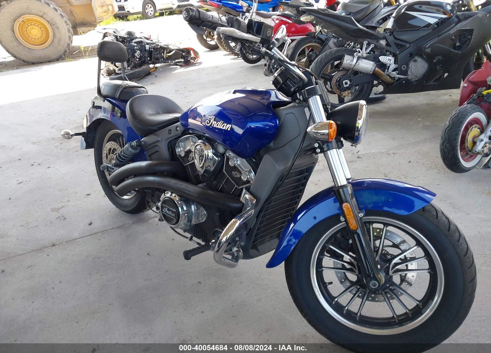 2017 INDIAN MOTORCYCLE CO. SCOUT ABS VIN: 56KMSA009H3122054