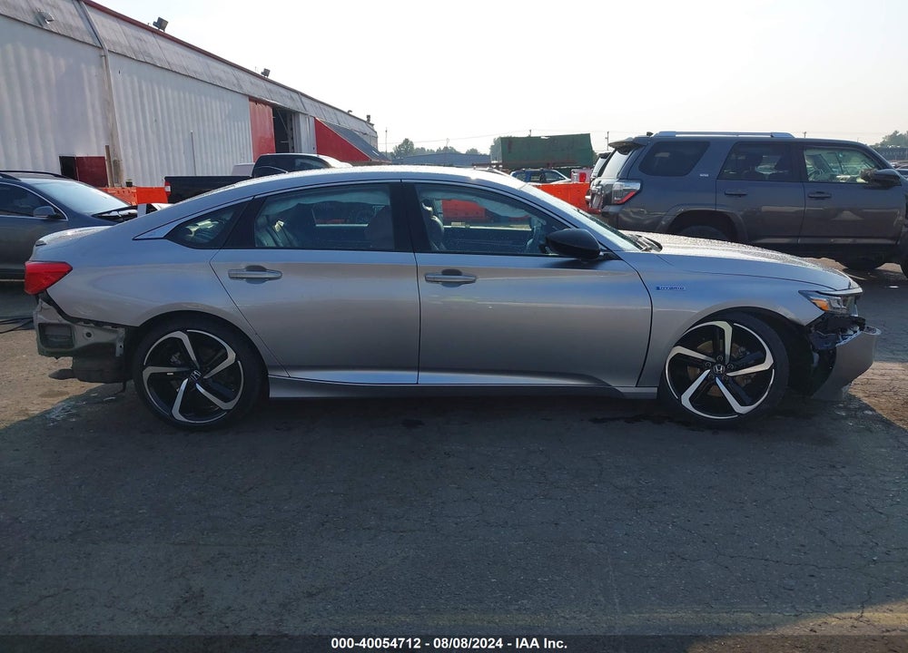 2022 HONDA ACCORD HYBRID SPORT VIN: 1HGCV3F23NA044540