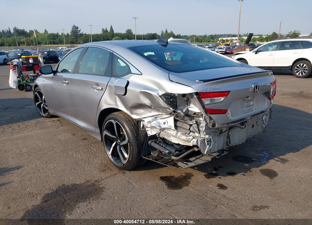2022 HONDA ACCORD HYBRID SPORT VIN: 1HGCV3F23NA044540