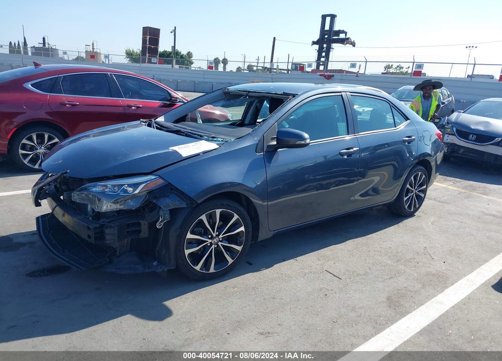 2018 TOYOTA COROLLA SE VIN: 5YFBURHE0JP784737