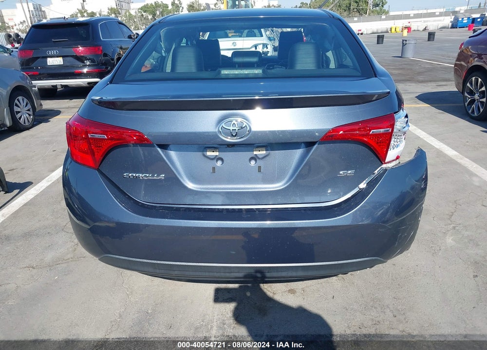 2018 TOYOTA COROLLA SE VIN: 5YFBURHE0JP784737