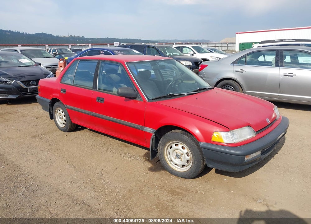 1991 HONDA CIVIC DX VIN: JHMED3642MS032561