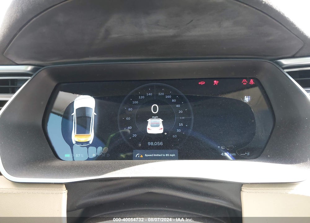 2013 TESLA MODEL S PERFORMANCE VIN: 5YJSA1DPXDFP16270