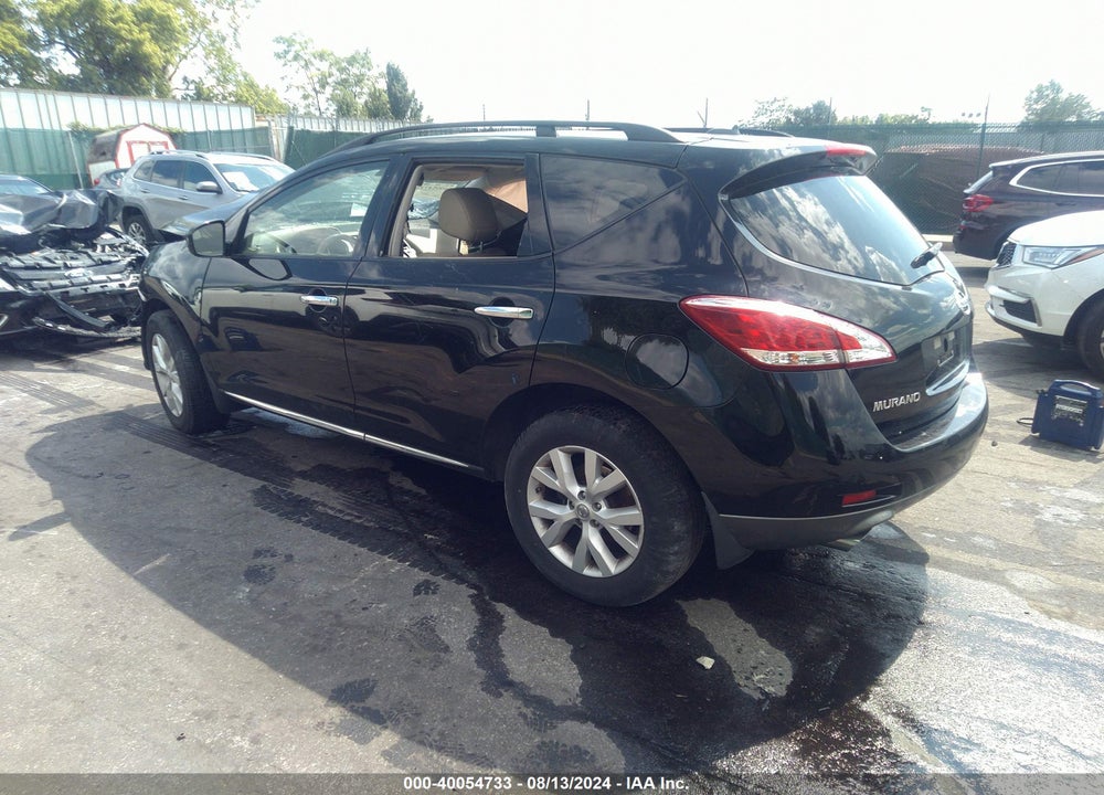 2014 NISSAN MURANO SL VIN: JN8AZ1MW4EW525201