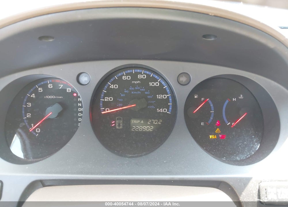 2005 ACURA MDX VIN: 2HNYD18895H552083