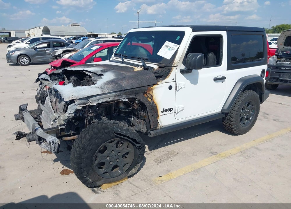 2023 JEEP WRANGLER 2-DOOR WILLYS SPORT 4X4 VIN: 1C4GJXAN6PW640199