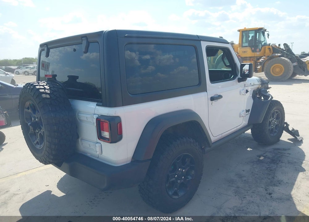 2023 JEEP WRANGLER 2-DOOR WILLYS SPORT 4X4 VIN: 1C4GJXAN6PW640199