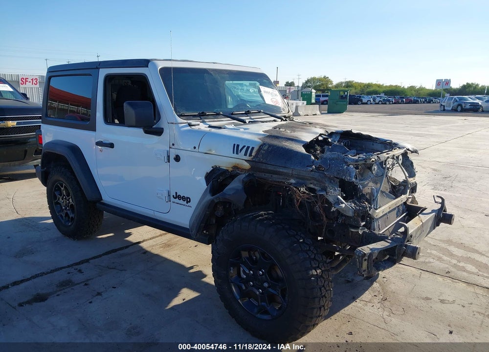 2023 JEEP WRANGLER 2-DOOR WILLYS SPORT 4X4 VIN: 1C4GJXAN6PW640199