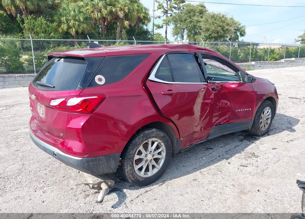 2020 CHEVROLET EQUINOX FWD LT 1.5L TURBO VIN: 2GNAXKEV0L6173360