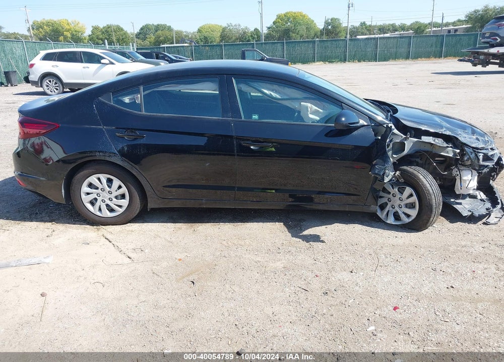 2019 HYUNDAI ELANTRA SE VIN: 5NPD74LFXKH432329
