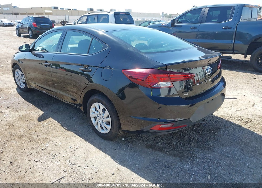 2019 HYUNDAI ELANTRA SE VIN: 5NPD74LFXKH432329