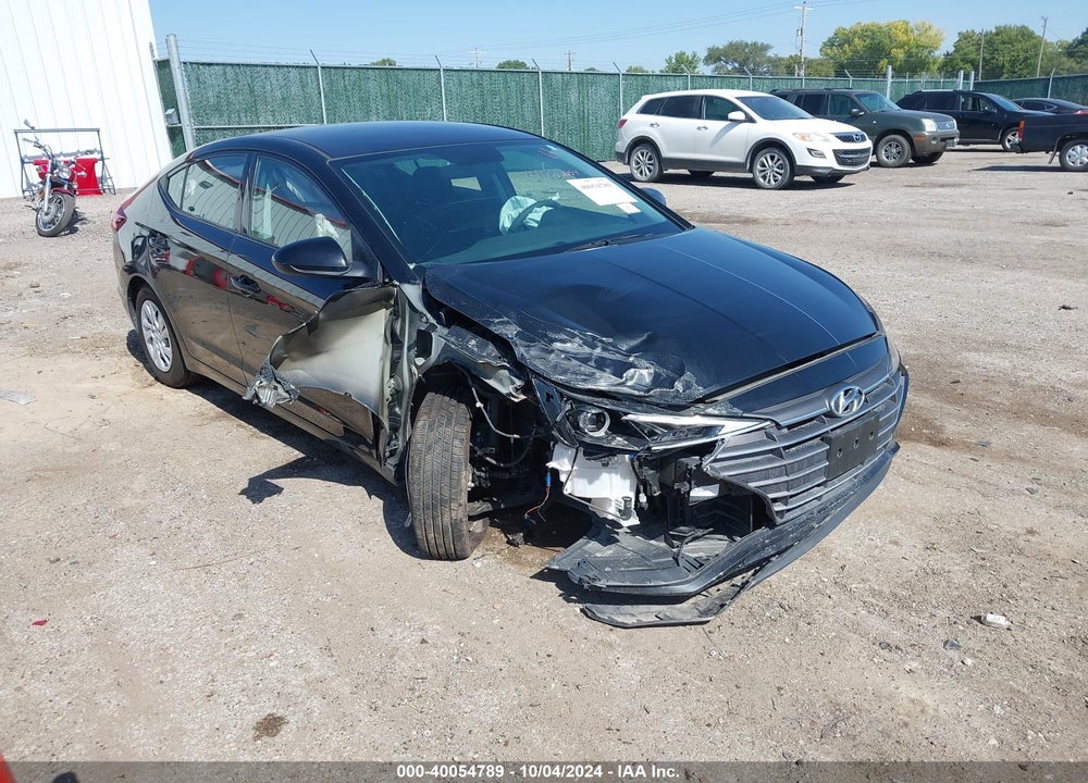 2019 HYUNDAI ELANTRA SE VIN: 5NPD74LFXKH432329