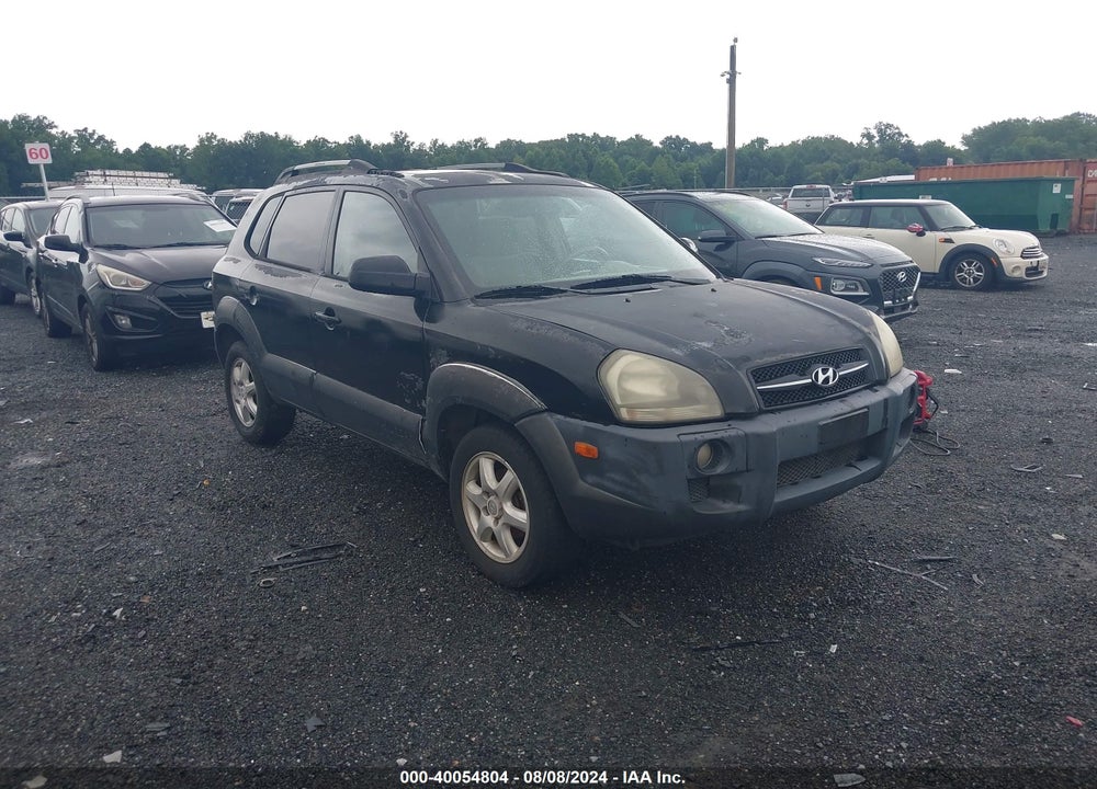 2005 HYUNDAI TUCSON GLS/LX VIN: KM8JN12D75U043595