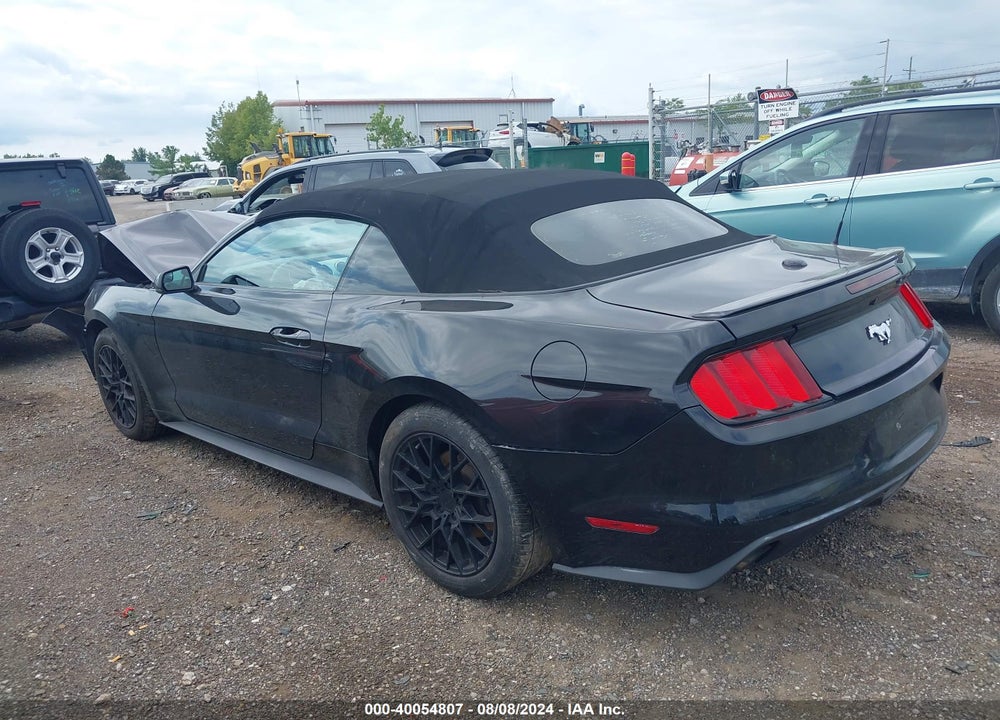 2017 FORD MUSTANG ECOBOOST PREMIUM VIN: 1FATP8UHXH5273362