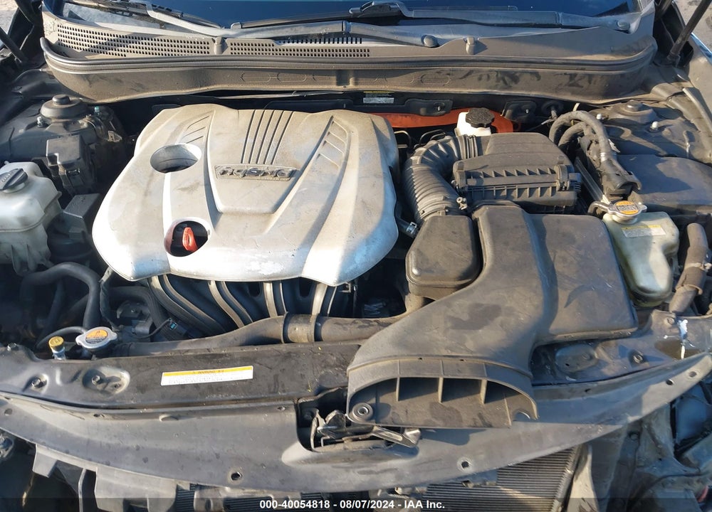 2011 HYUNDAI SONATA HYBRID VIN: KMHEC4A45BA001577