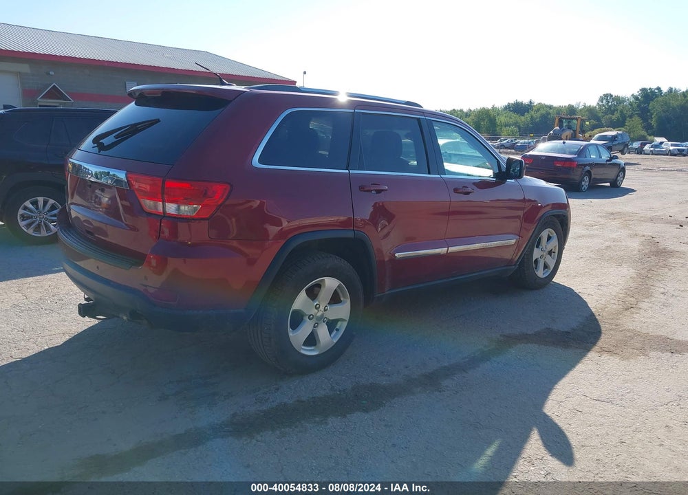 2012 JEEP GRAND CHEROKEE LAREDO VIN: 1C4RJFAG0CC233172