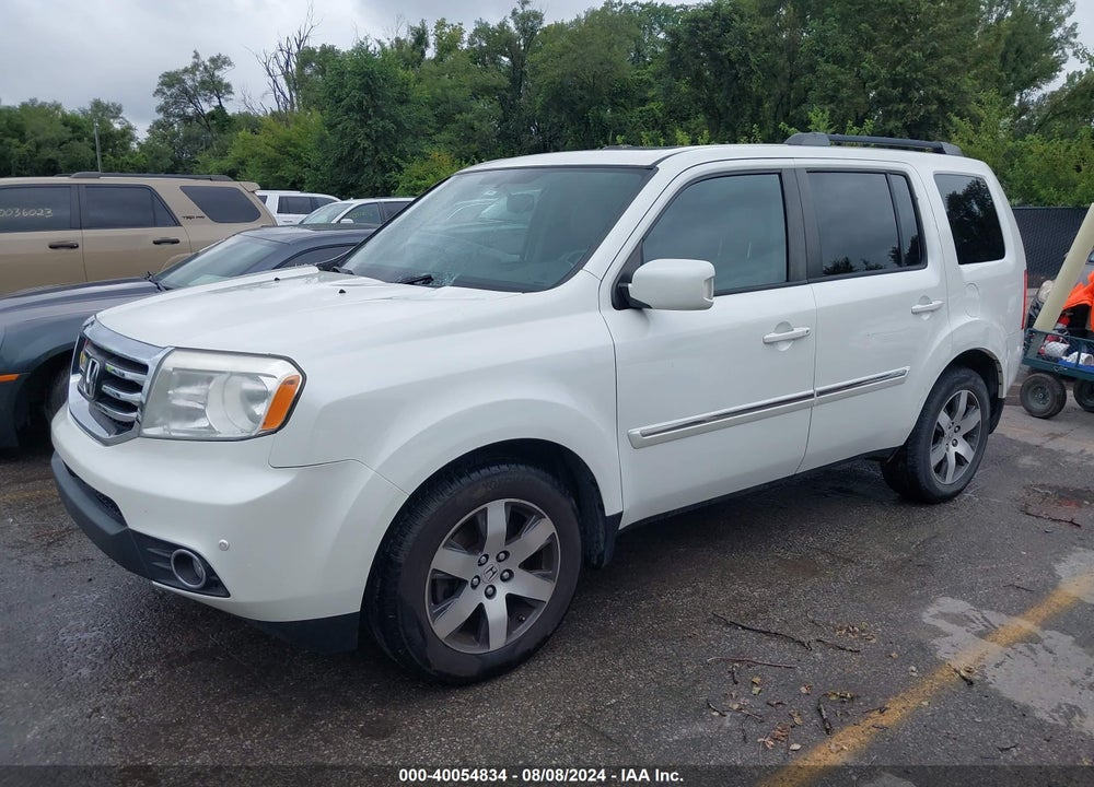 2013 HONDA PILOT TOURING VIN: 5FNYF4H98DB009466
