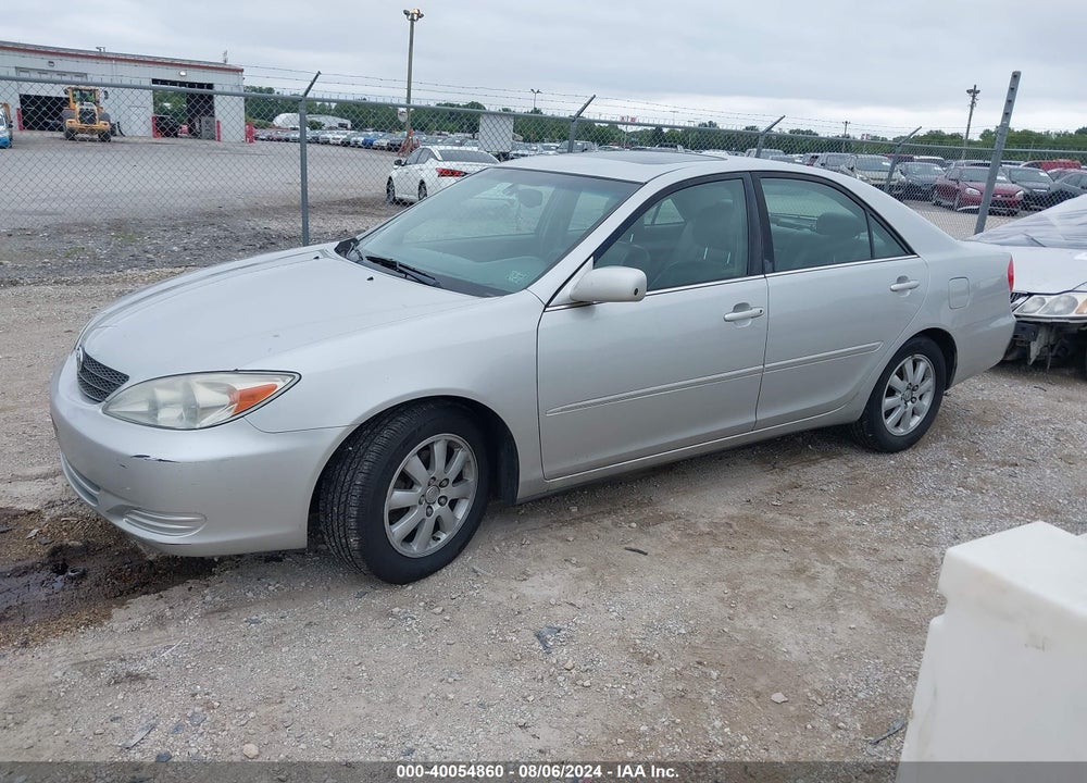 2002 TOYOTA CAMRY XLE V6 VIN: 4T1BF30K32U031177